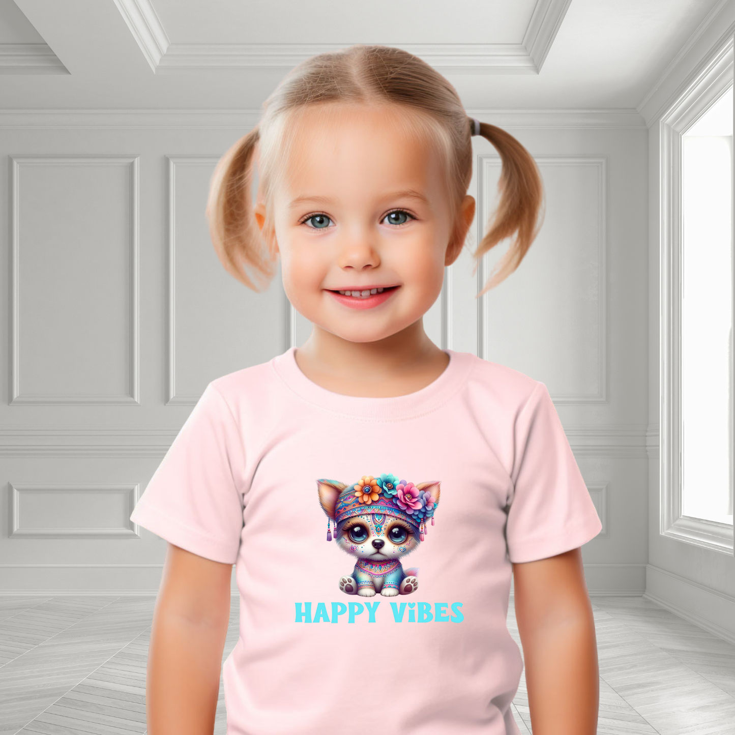 Happy Vibes Kid's T-Shirt