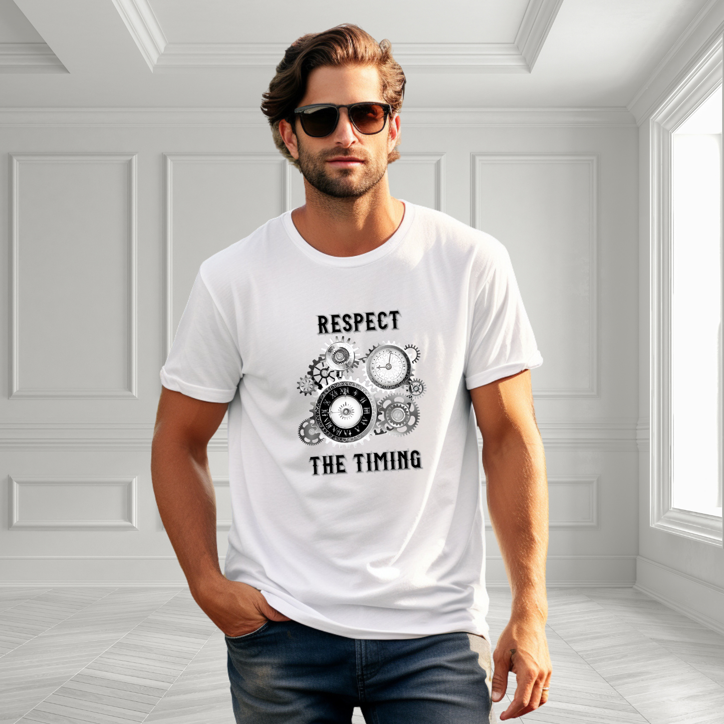 Respect The Timing T‑Shirt