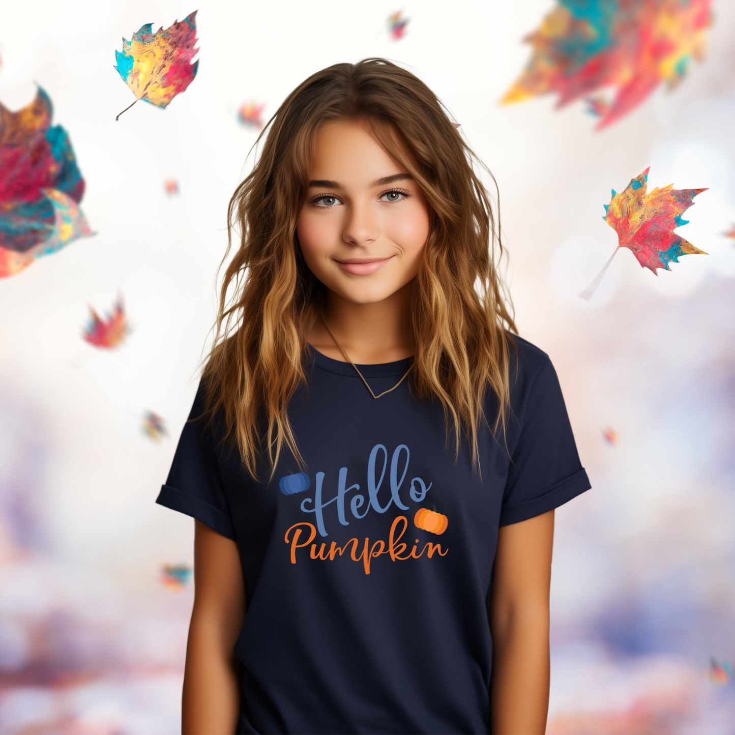 Hello Pumpkin Kid’s T-Shirt