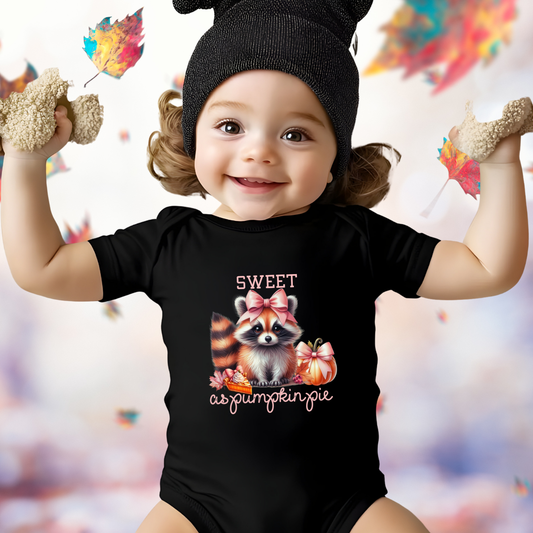 Sweet As Pumpkin Pie Infant Short Sleeve Onesie