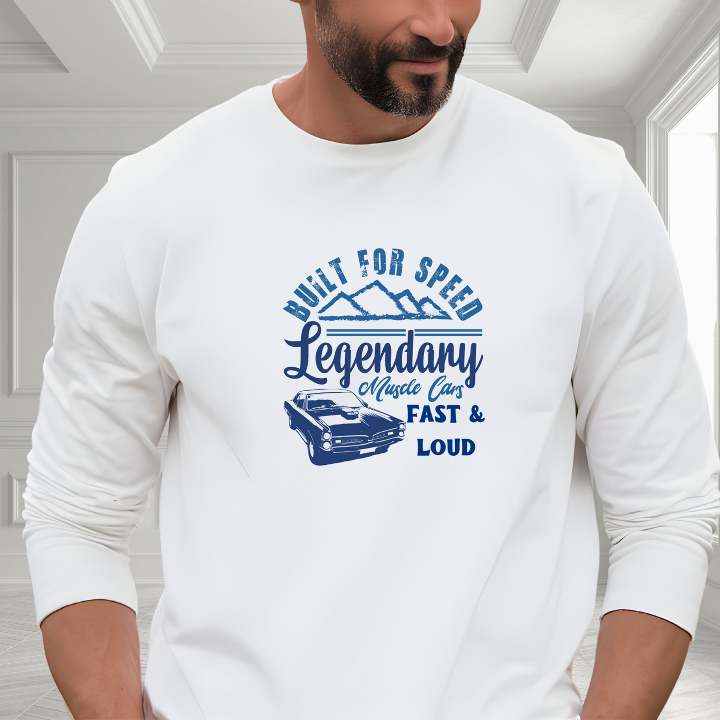 Legendary Muscle Car Long Sleeve Tee