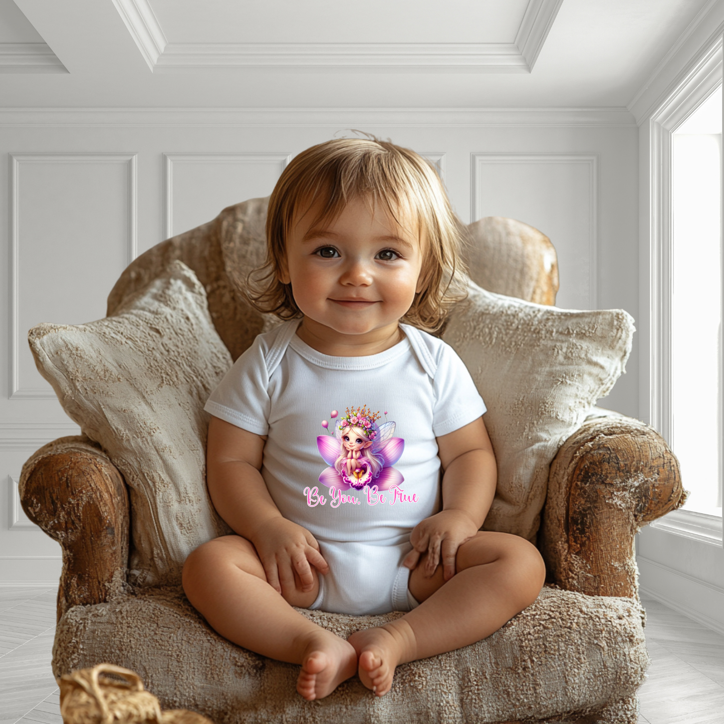 Be You, Be True Infant Short Sleeve Onesie