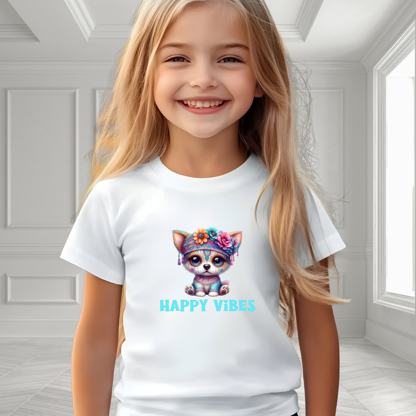 Happy Vibes Kid's T-Shirt