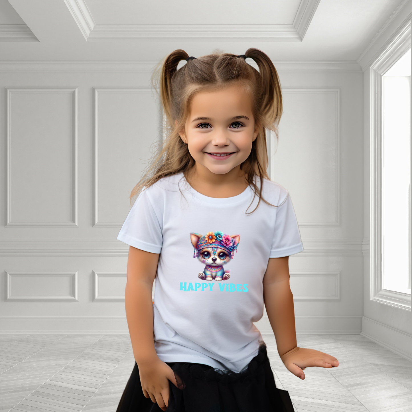 Happy Vibes Toddler T-Shirt