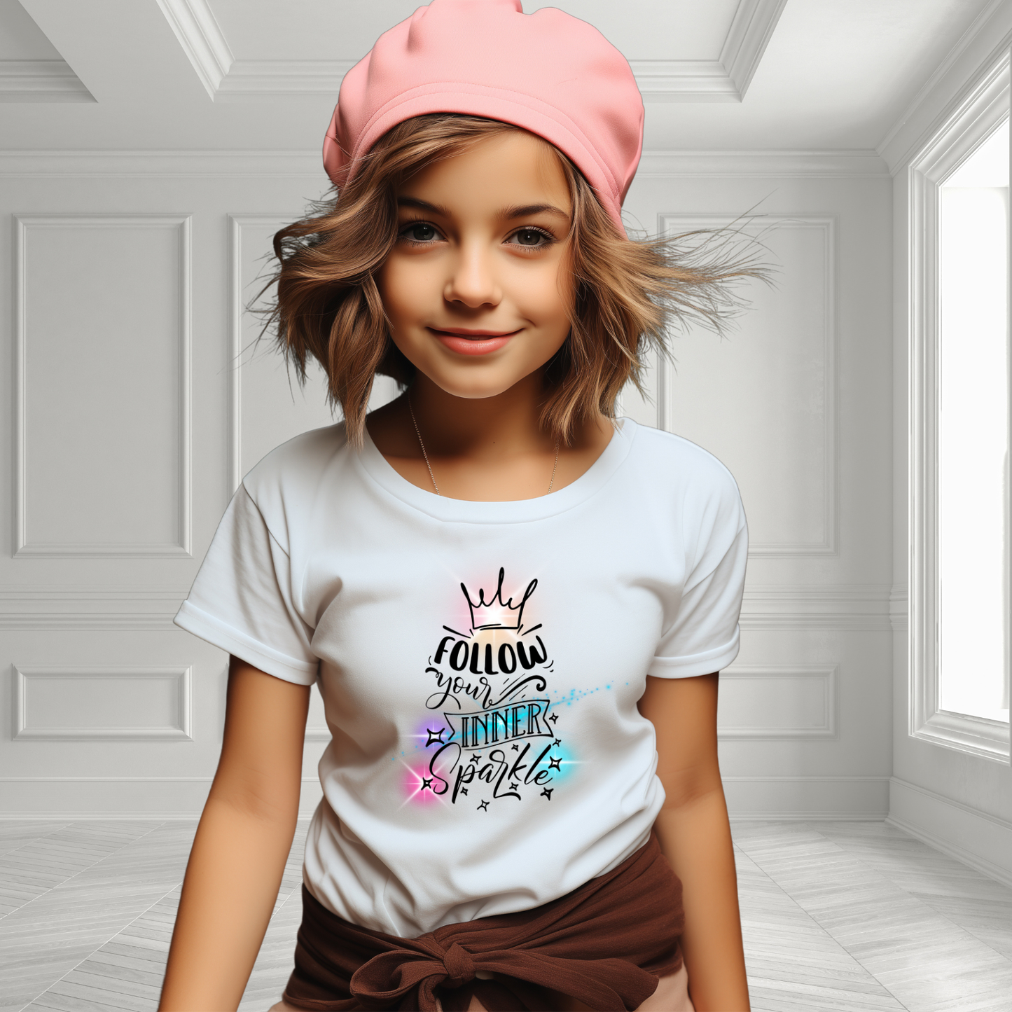 Follow Your Inner Sparkle Kid's T-Shirt