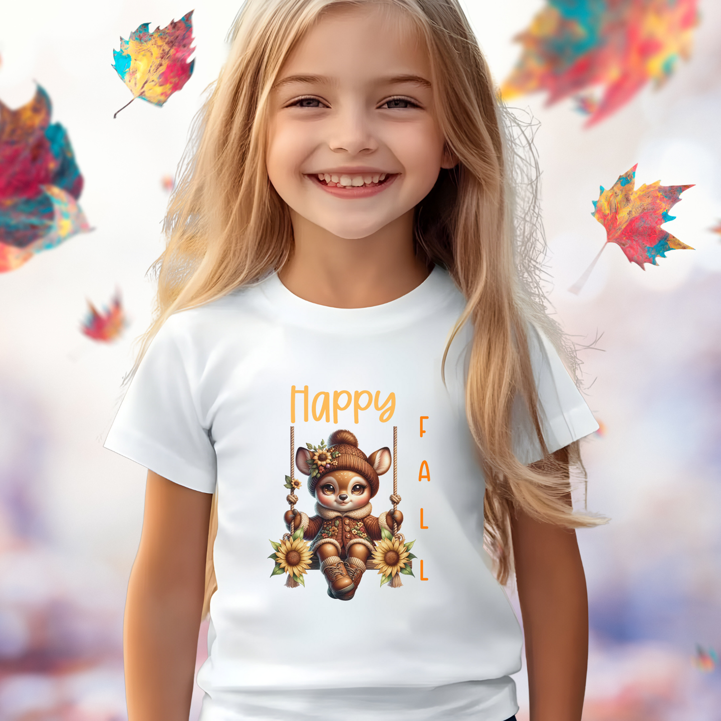 Happy Fall Kid’s T-Shirt