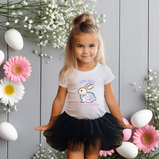 Bunny Kisses, Spring Wishes Toddler T-Shirt