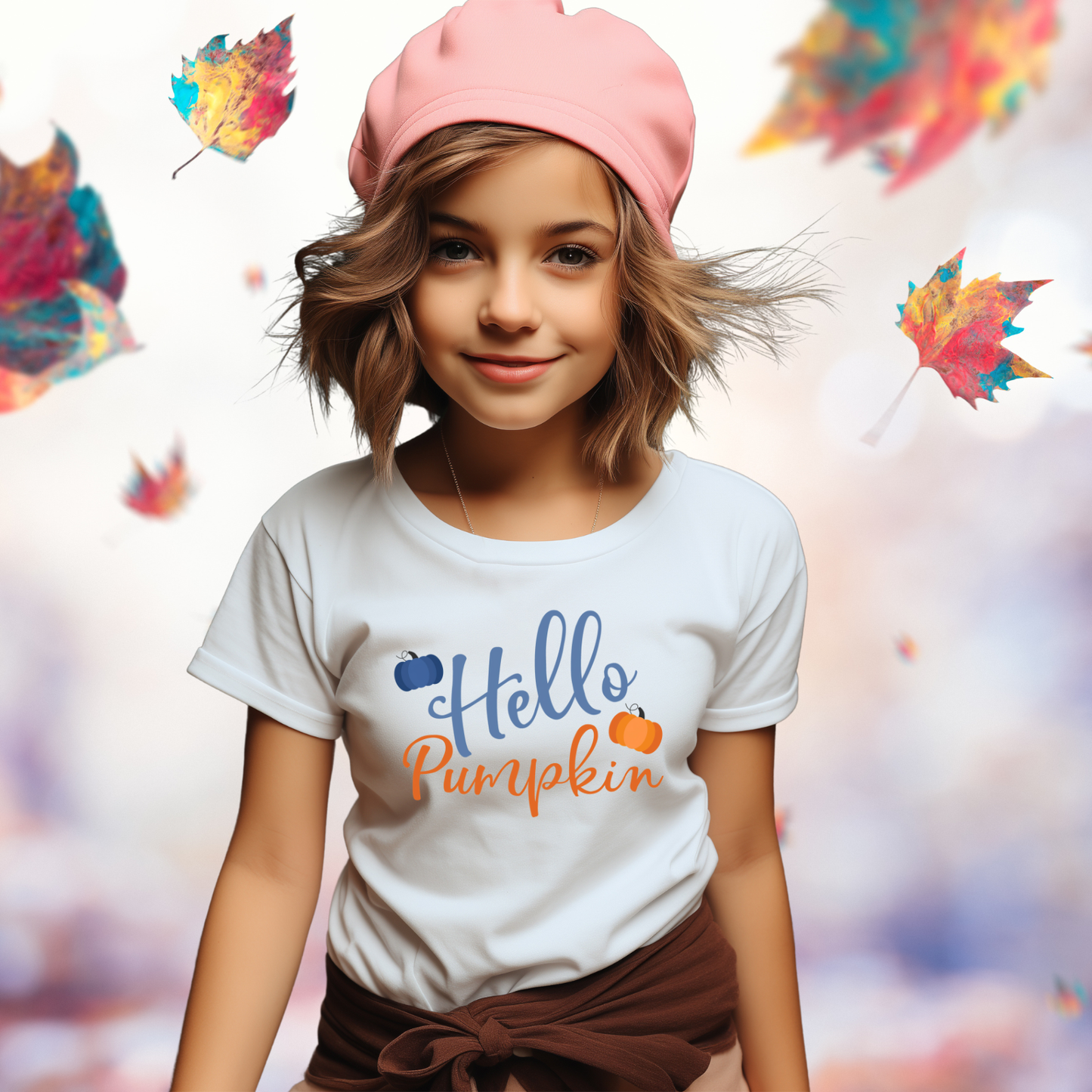 Hello Pumpkin Kid’s T-Shirt