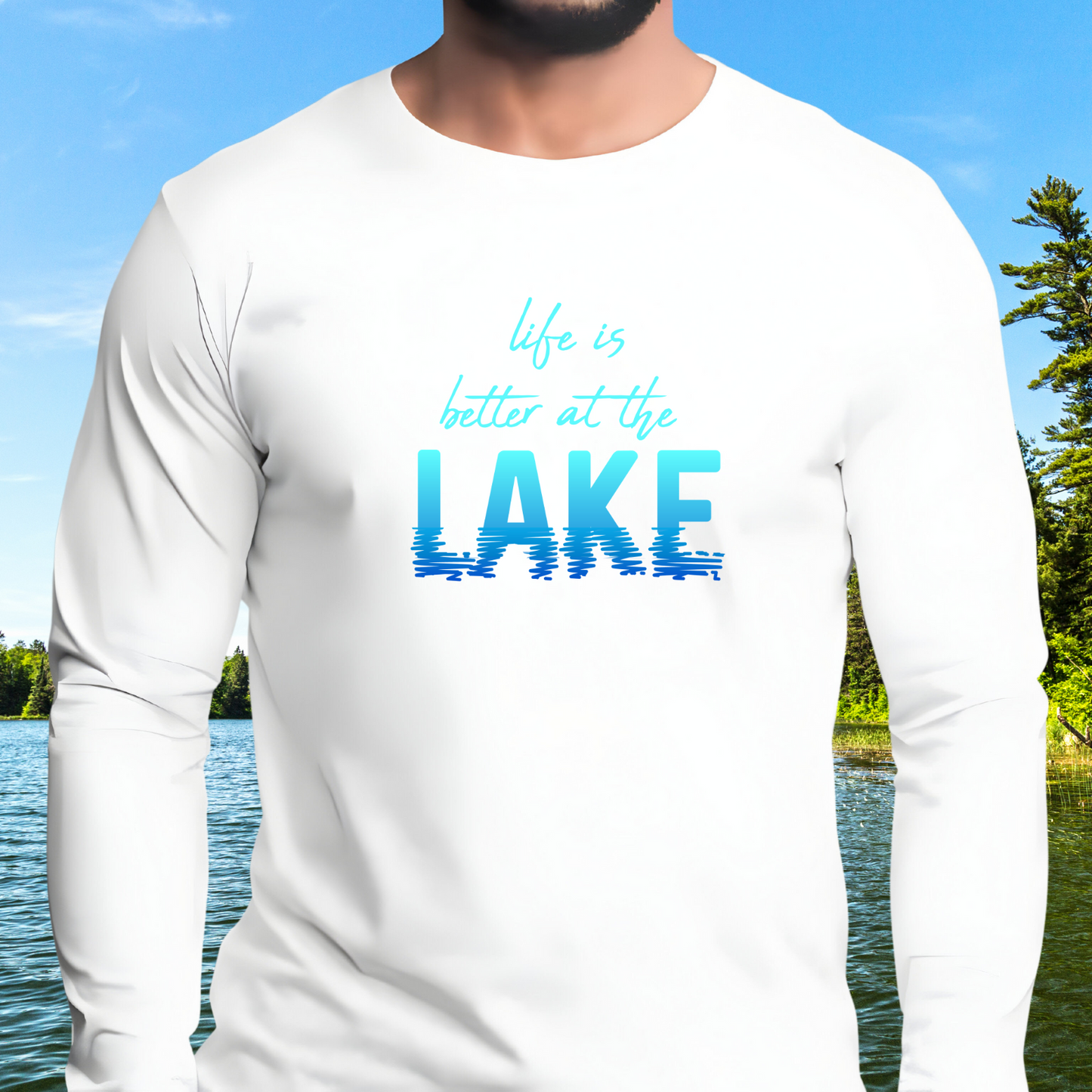 Life Is Better at the Lake Long Sleeve Tee