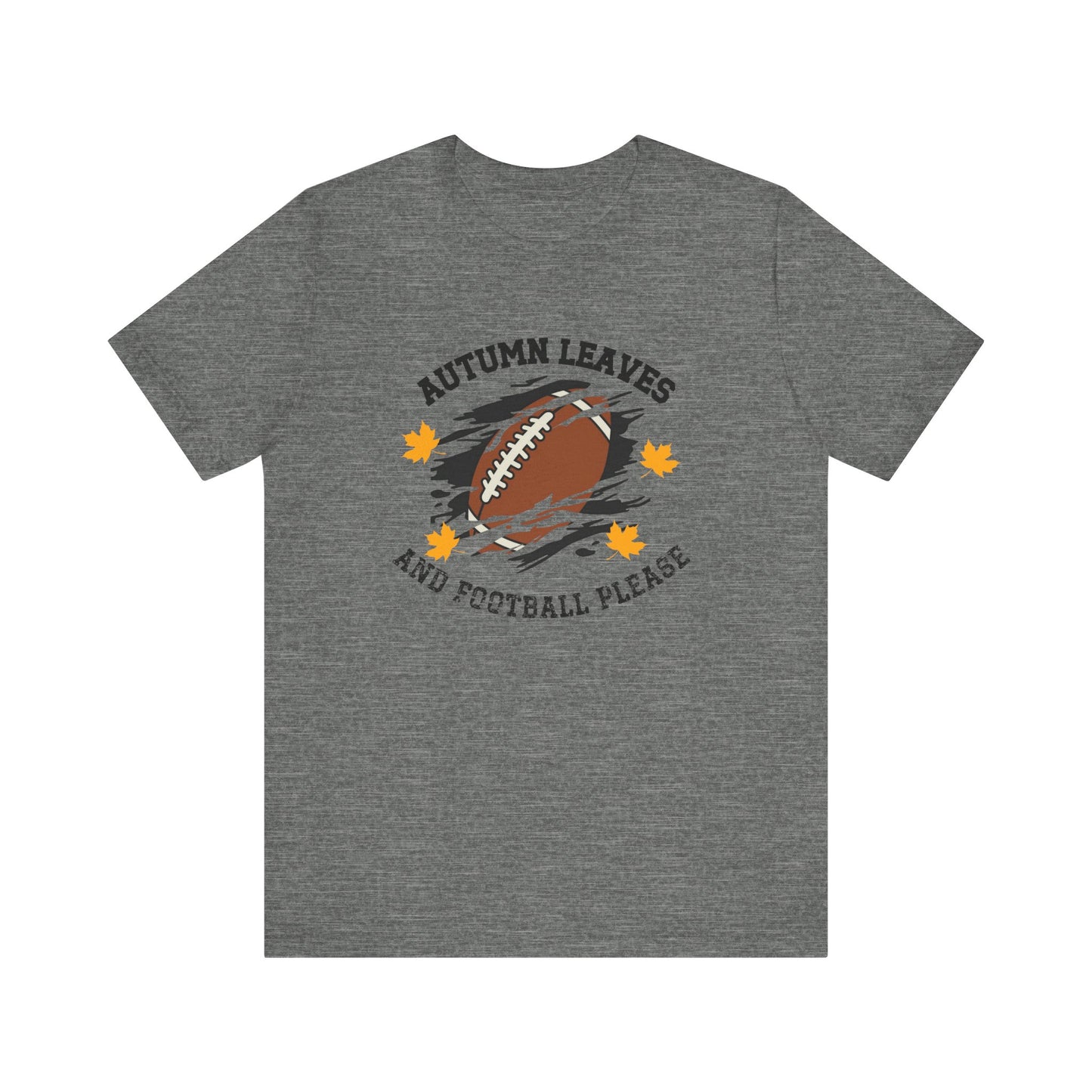 Autumn Leaves And Football Please T-Shirt