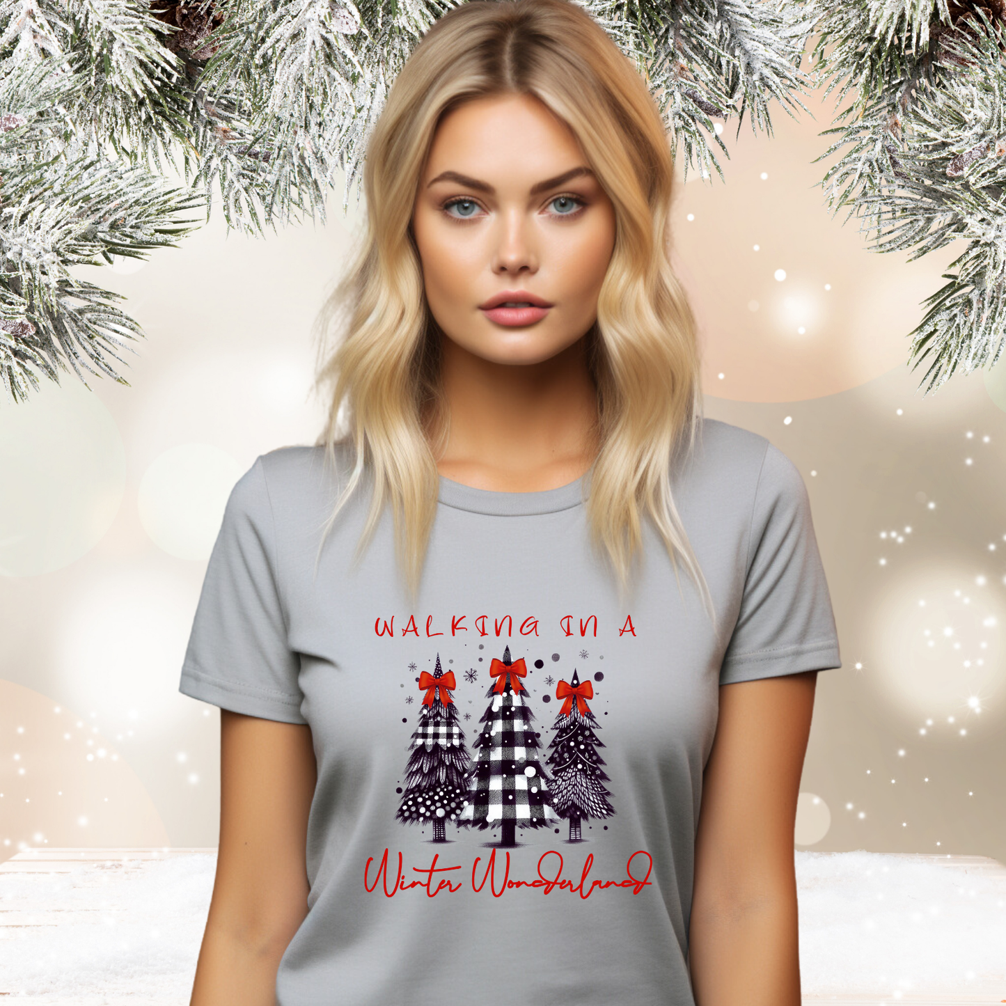 Walking In A Winter Wonderland T‑Shirt