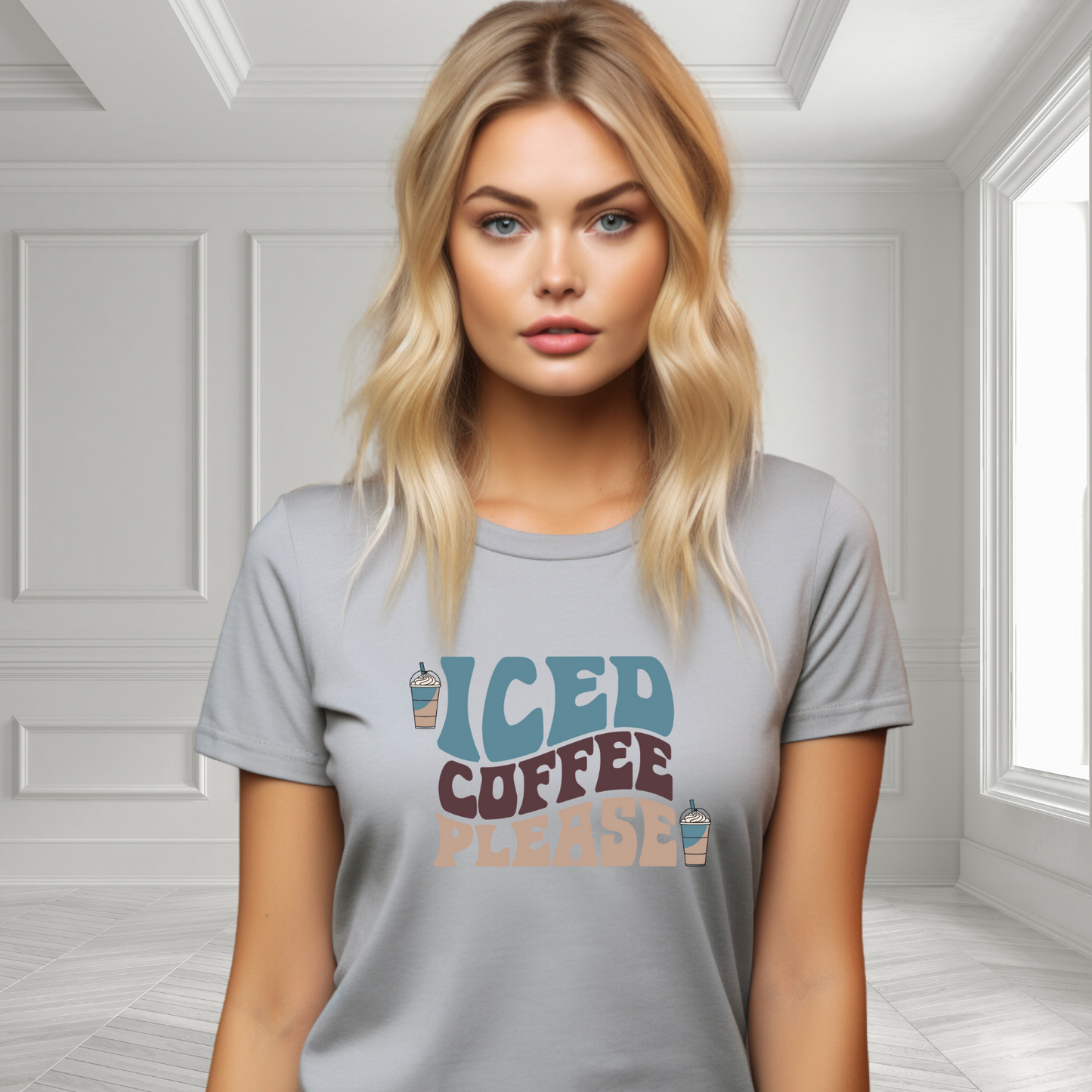 Iced Coffee Please T-Shirt