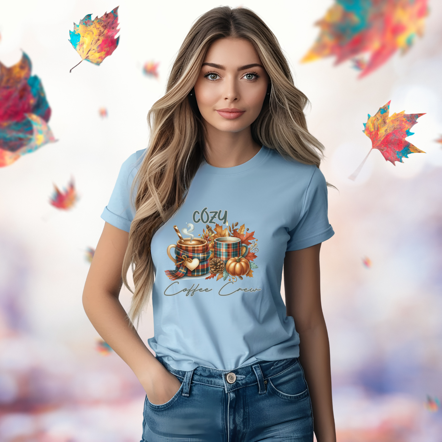 Cozy Coffee Crew T-Shirt