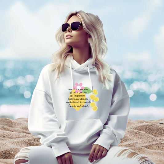 Love Summer Pullover Hoodie