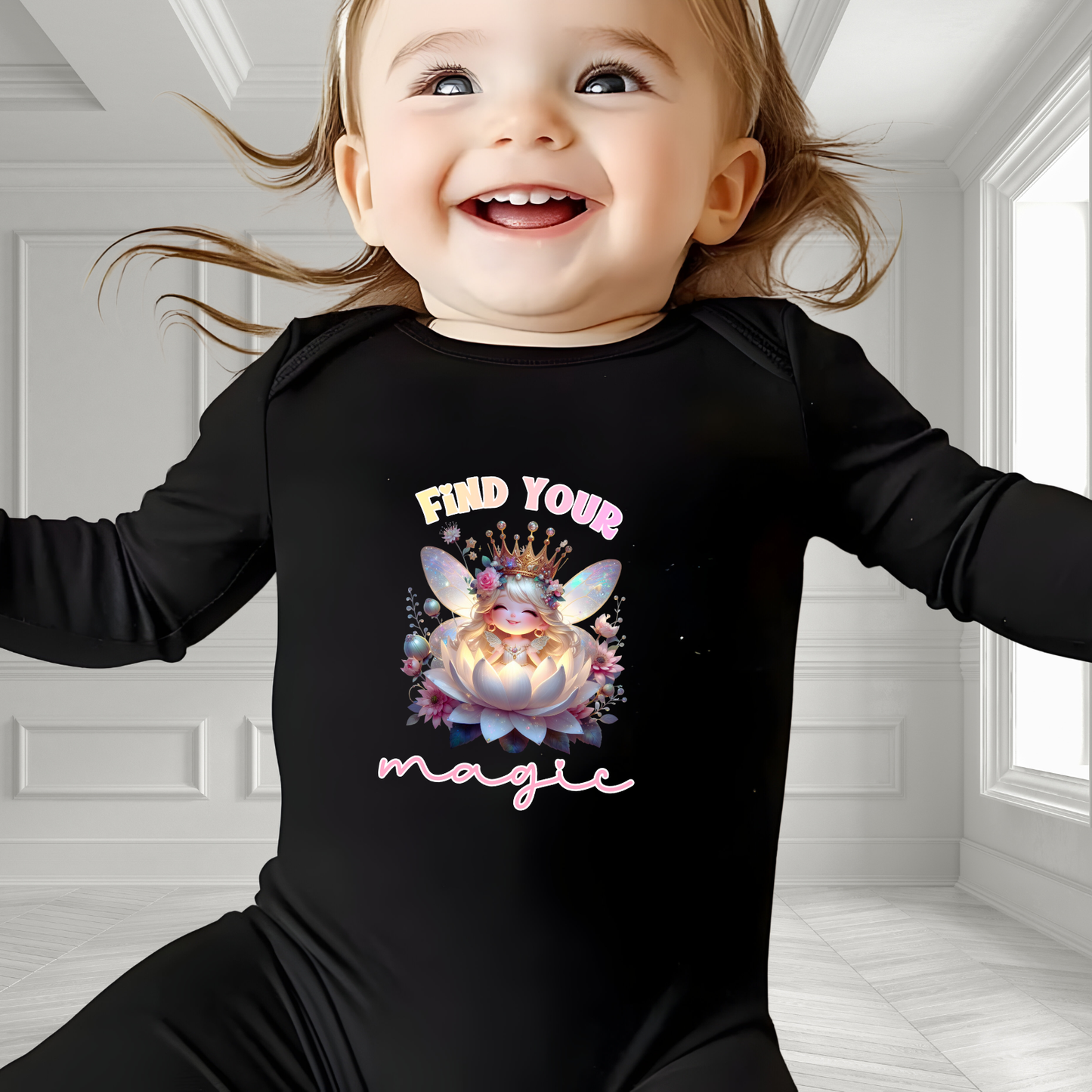 Find Your Magic Infant Long Sleeve Onesie