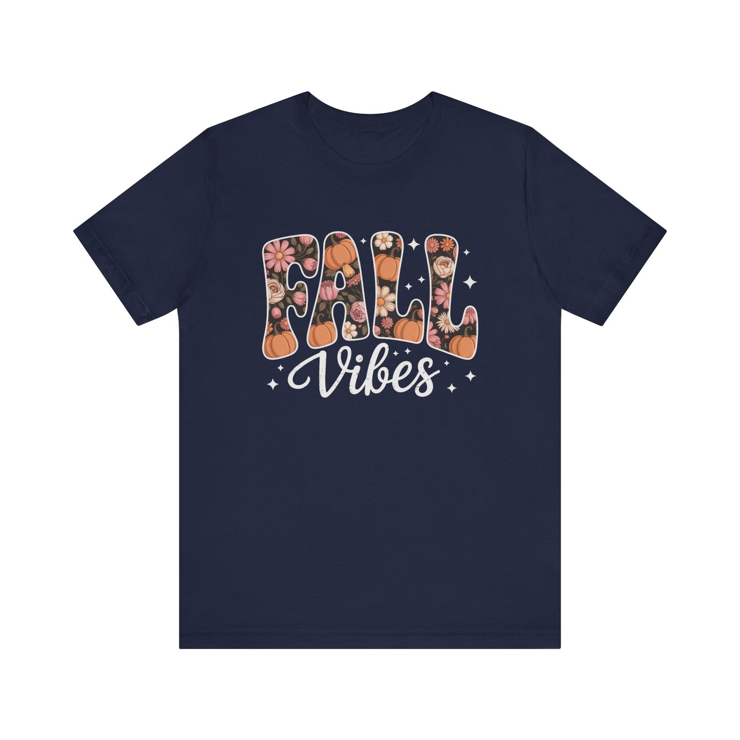 Fall Vibes Floral T-Shirt