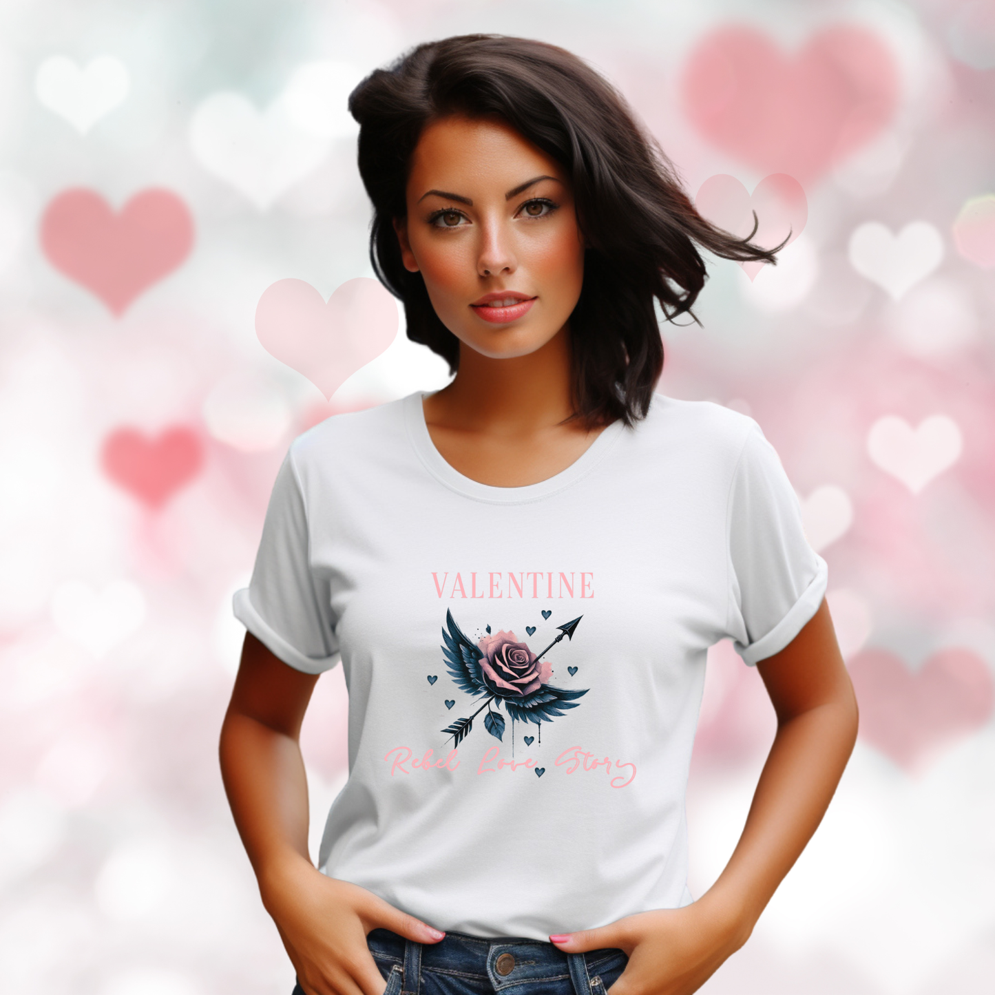 Valentine Rebel Love T-Shirt