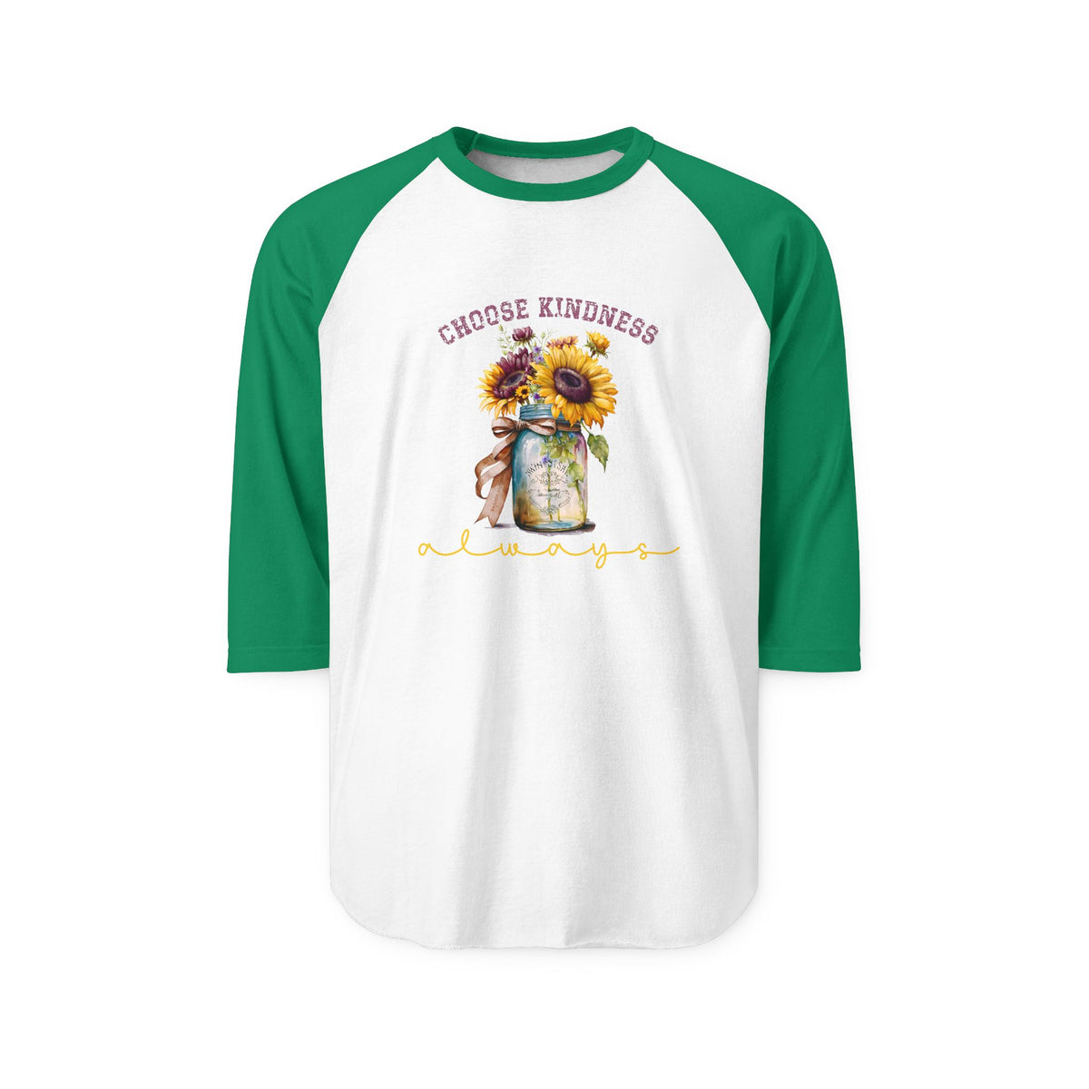 Choose Kindness Always Baseball Tee