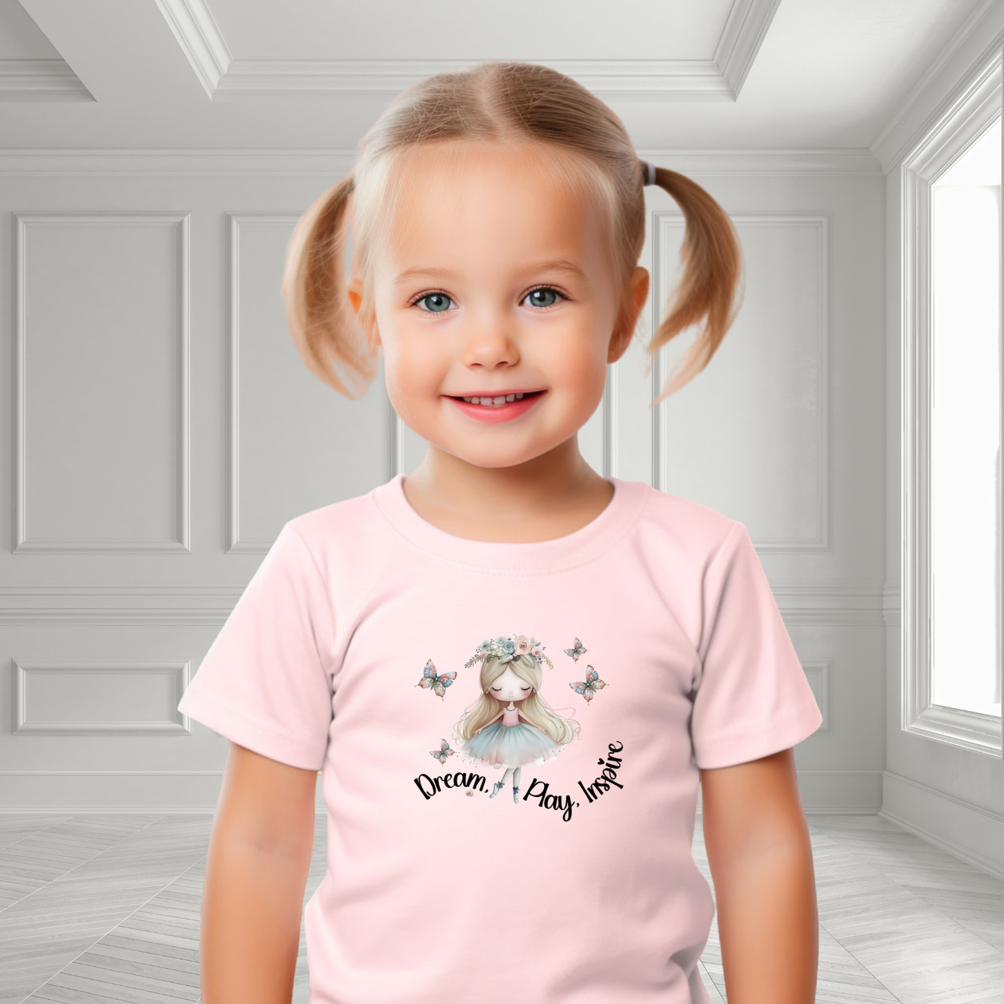 Dream, Play, Inspire Kid's T-Shirt