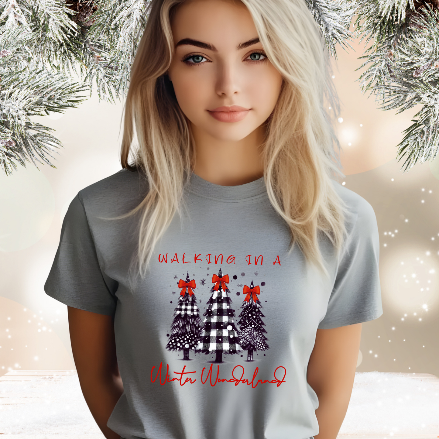 Walking In A Winter Wonderland T‑Shirt