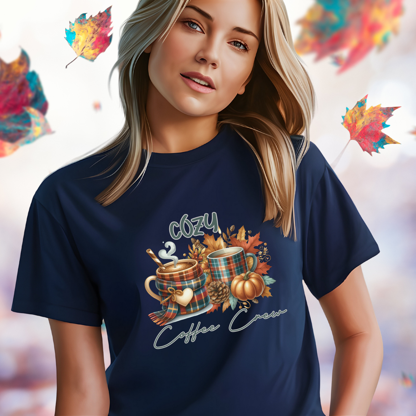 Cozy Coffee Crew T-Shirt
