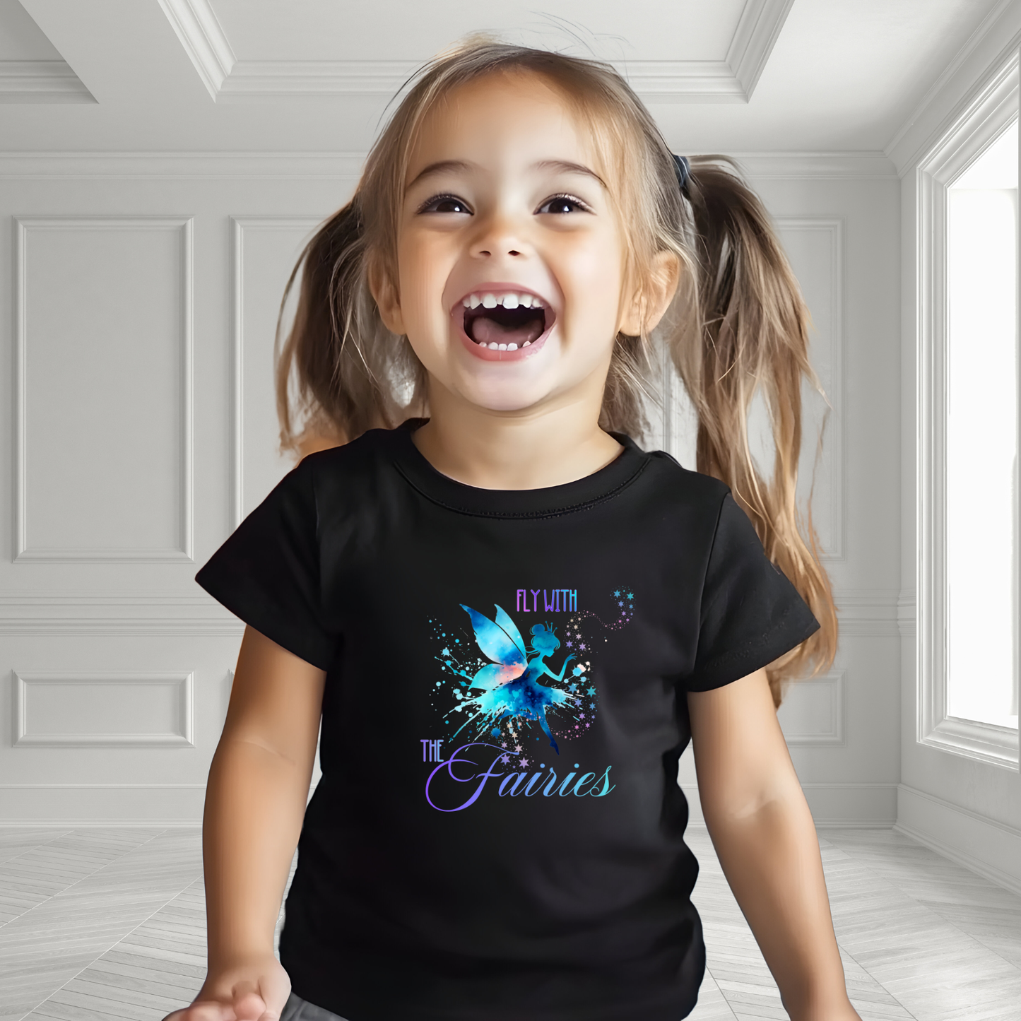 Fly With The Fairies Kid's T-Shirt