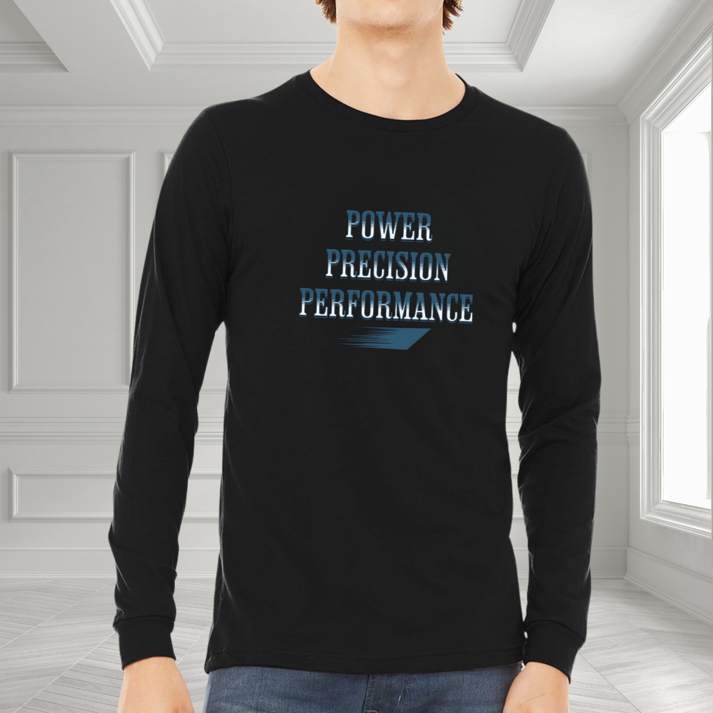 Power, Precision, Performance Long Sleeve Tee