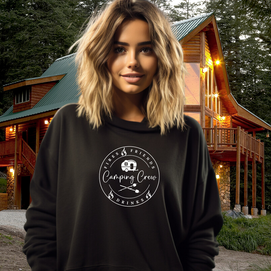 Camping Crew Crewneck Sweatshirt