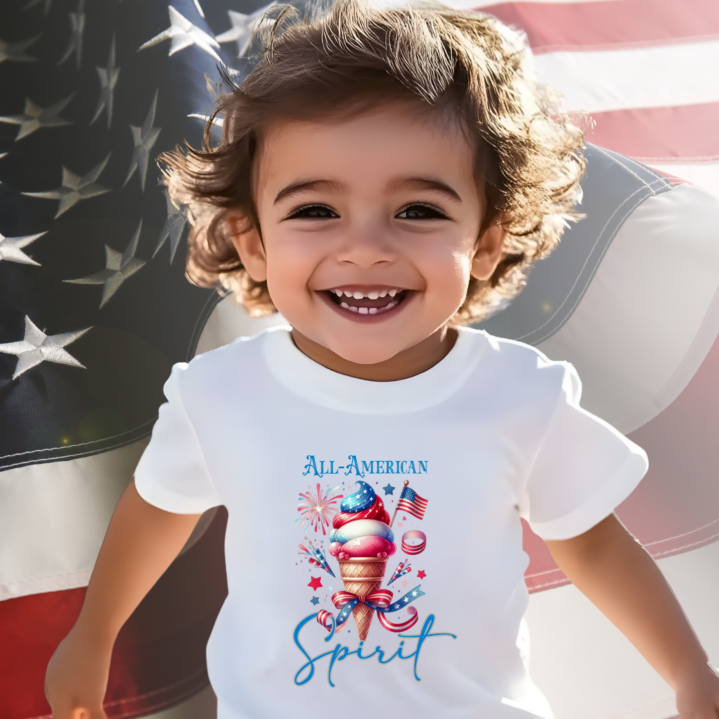 All-American Spirit Toddler T-Shirt