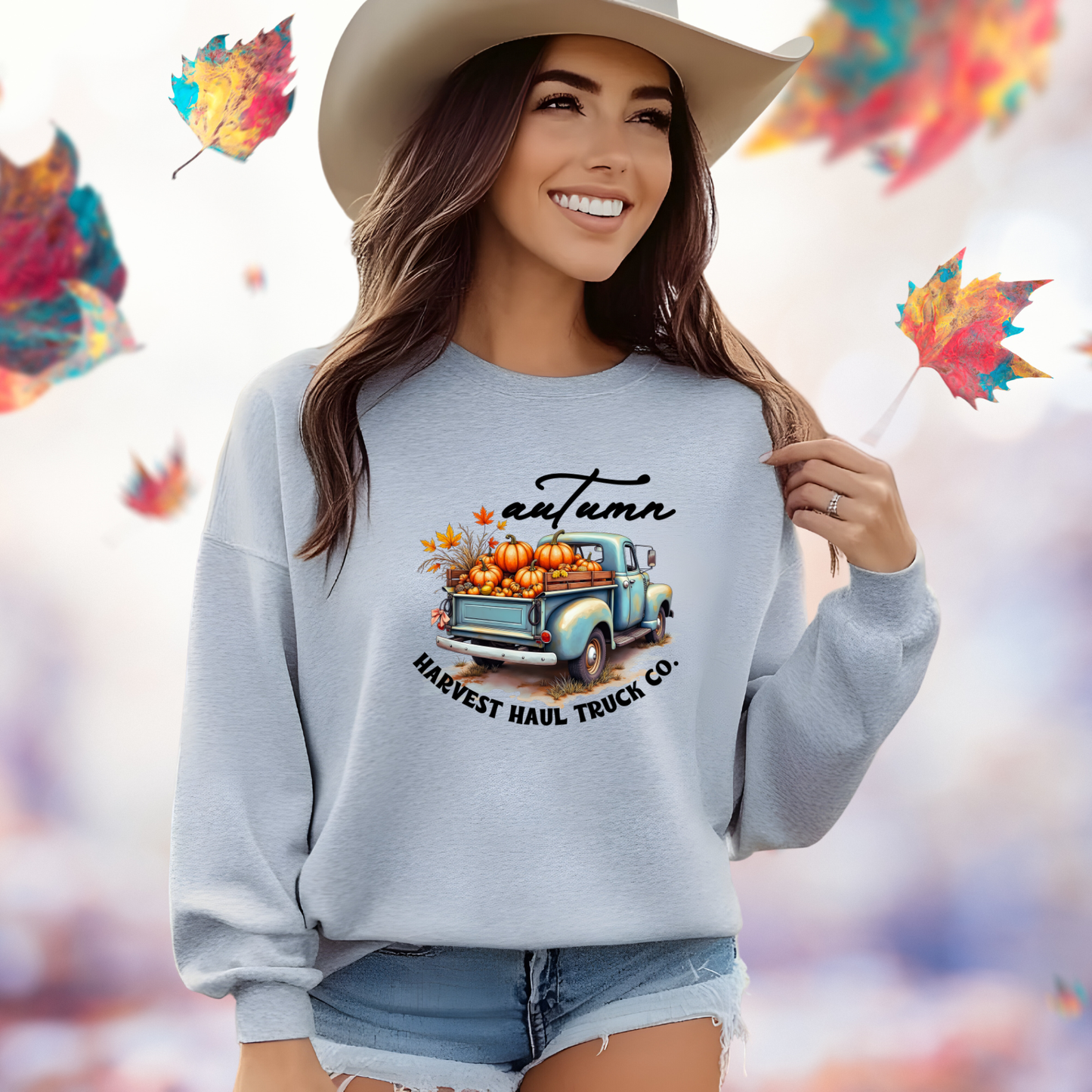 Harvest Haul Truck Co. Crewneck Sweatshirt