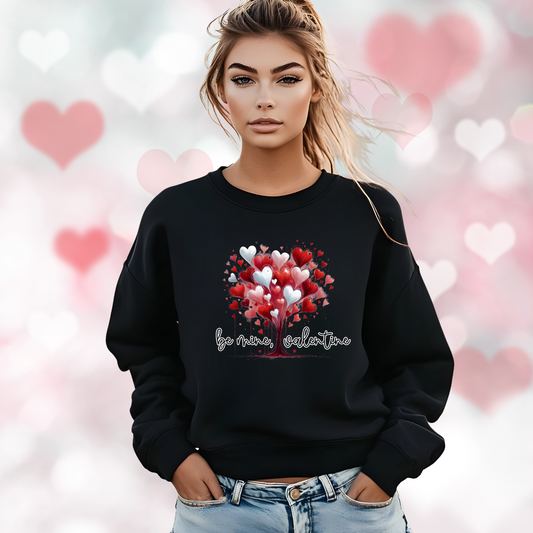 Be Mine, Valentine Crewneck Sweatshirt