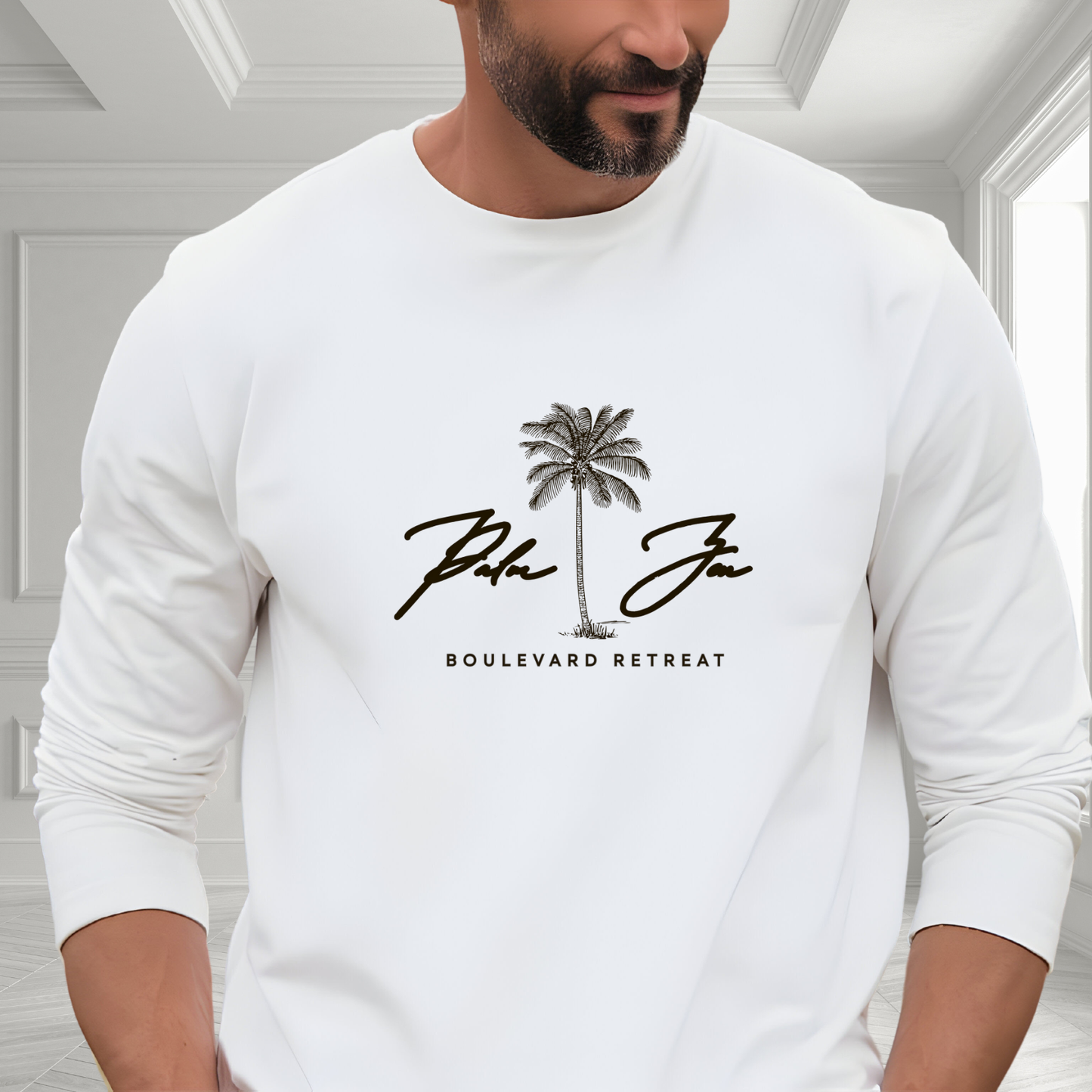 Palm Zen Long Sleeve Tee