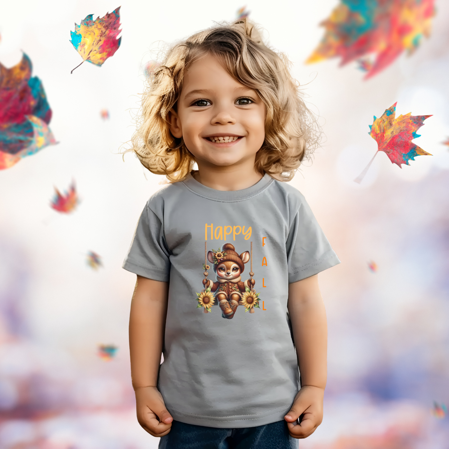 Happy Fall Toddler T-Shirt