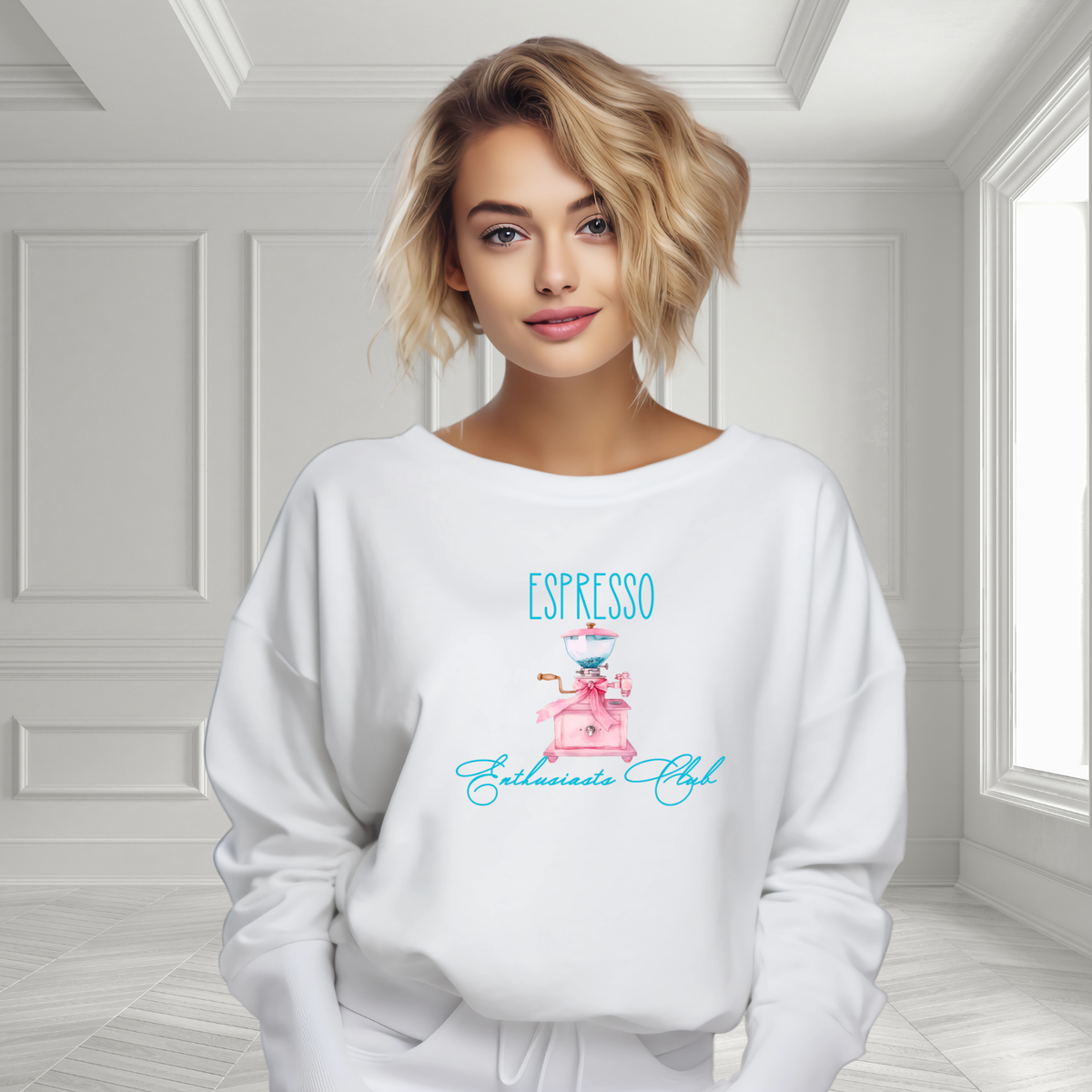 Espresso Enthusiasts Club Crewneck Sweatshirt