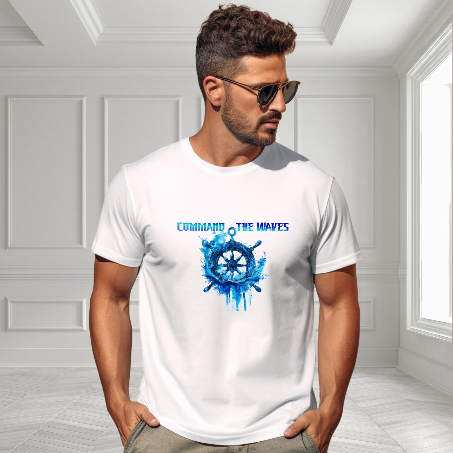 Command The Waves T-Shirt