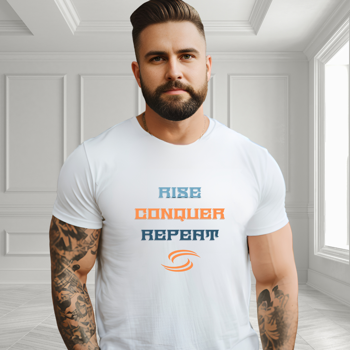 Rise, Conquer, Repeat T-Shirt