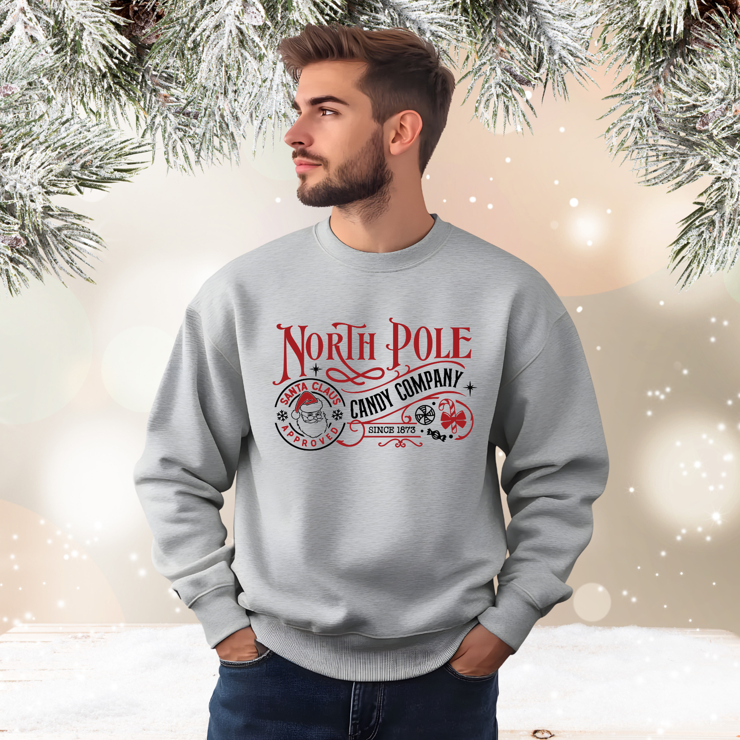 North Pole Candy Company Crewneck Sweatshirt