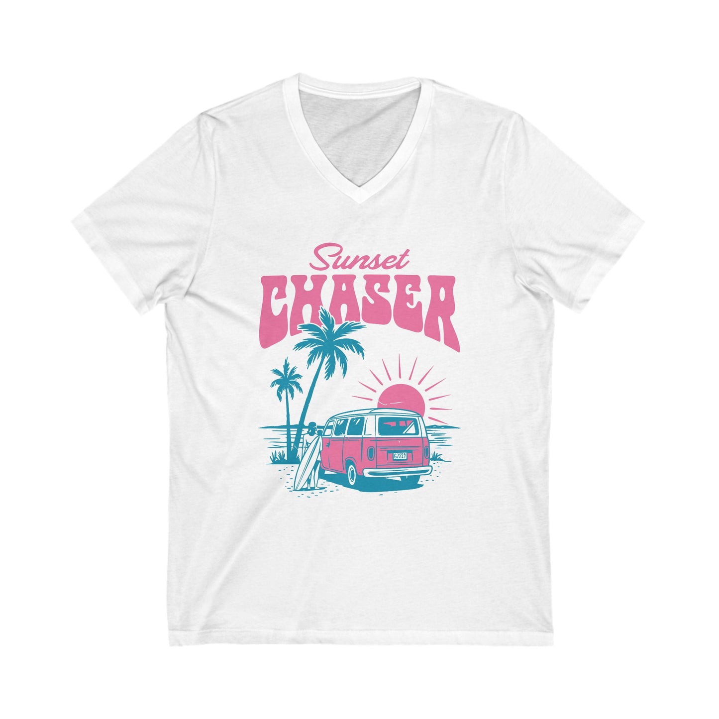 Sunset Chaser V-Neck Tee
