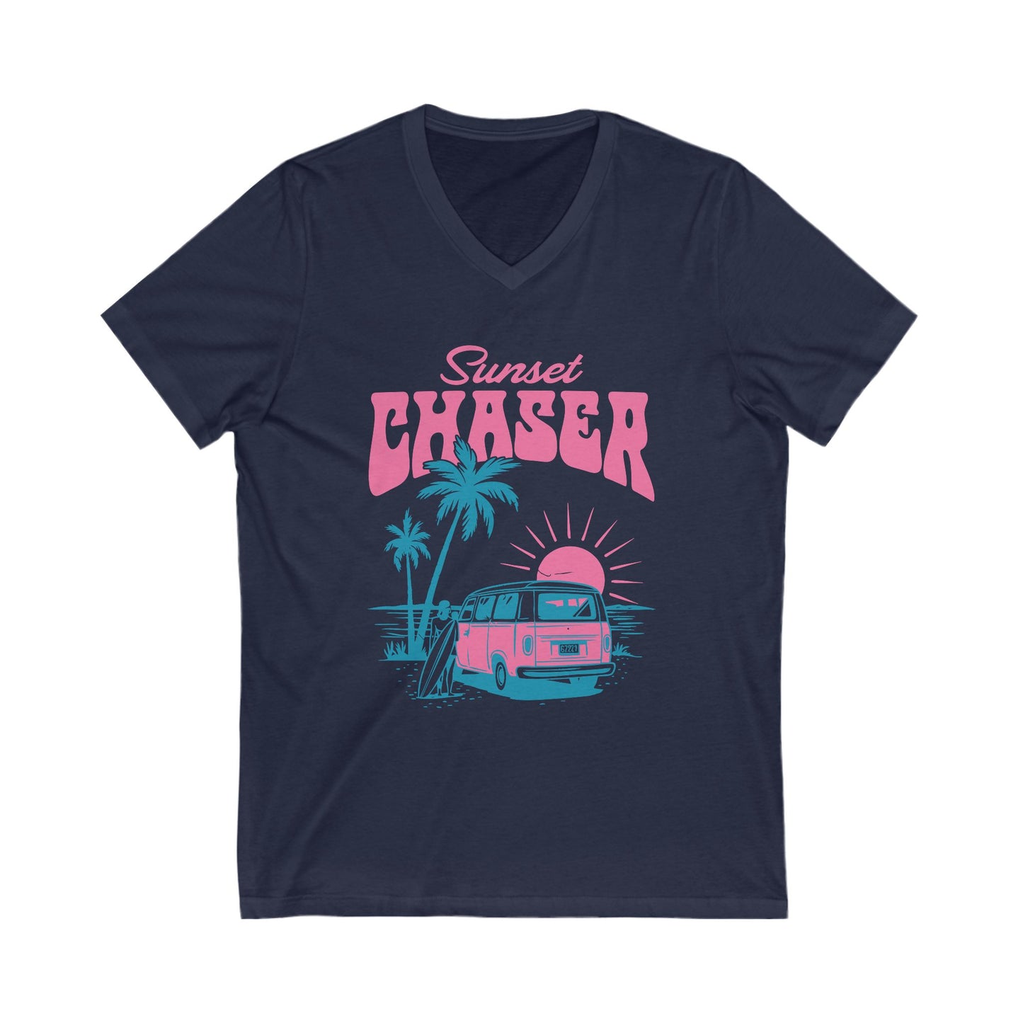 Sunset Chaser V-Neck Tee