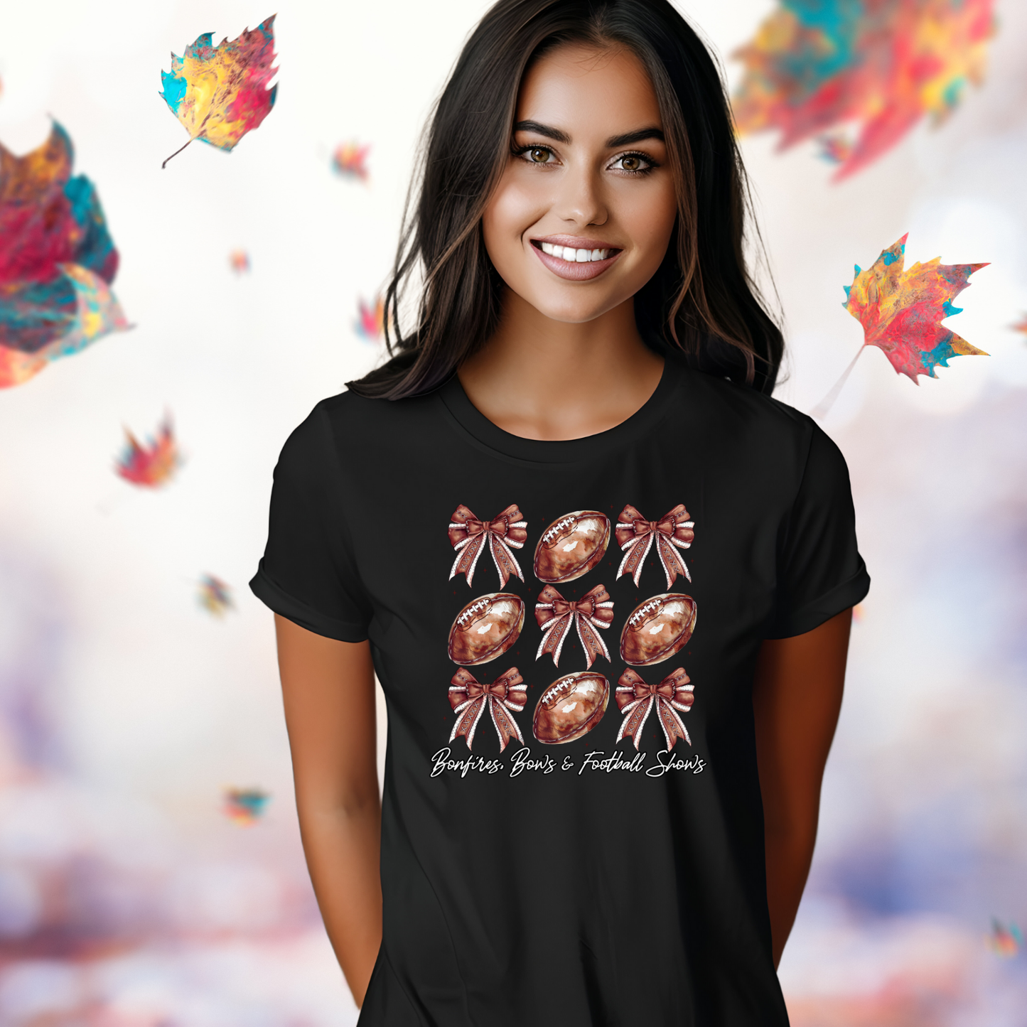 Bonfires, Bows, & Football Shows T-Shirt