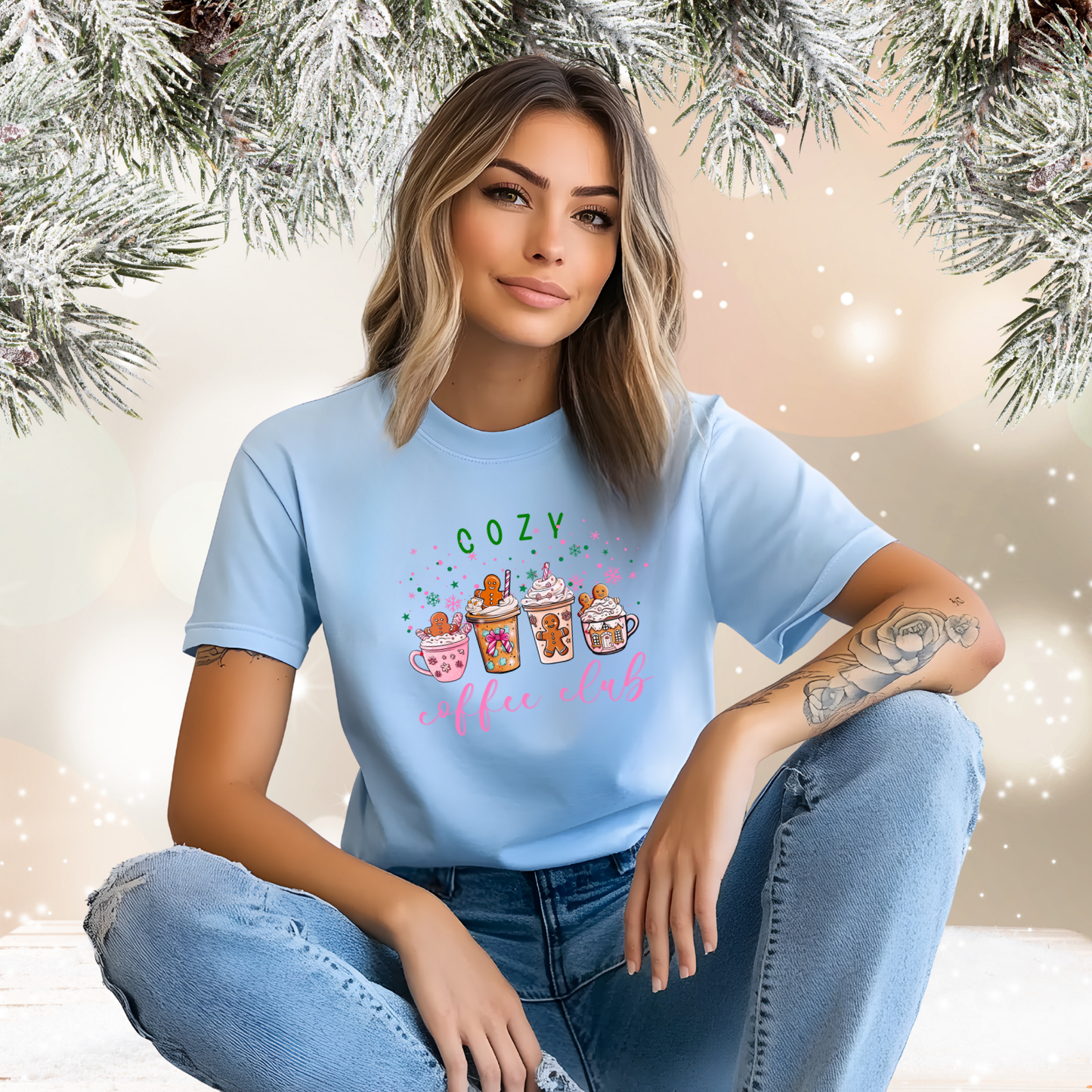 Cozy Coffee Club T-Shirt