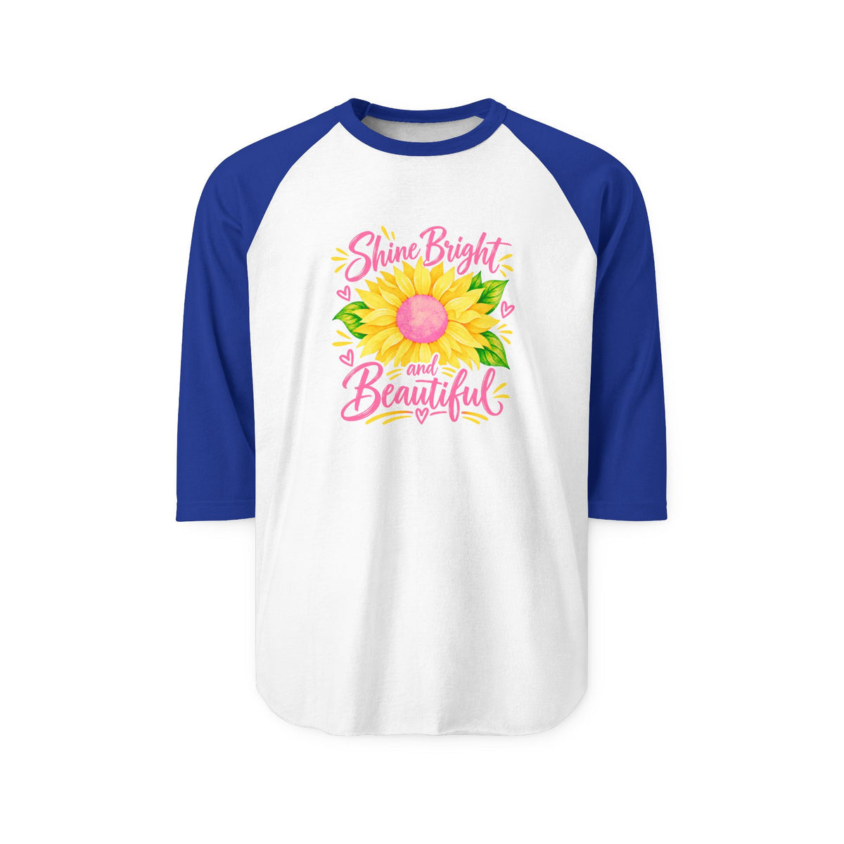 Shine Bright And Beautiful Baseball Tee