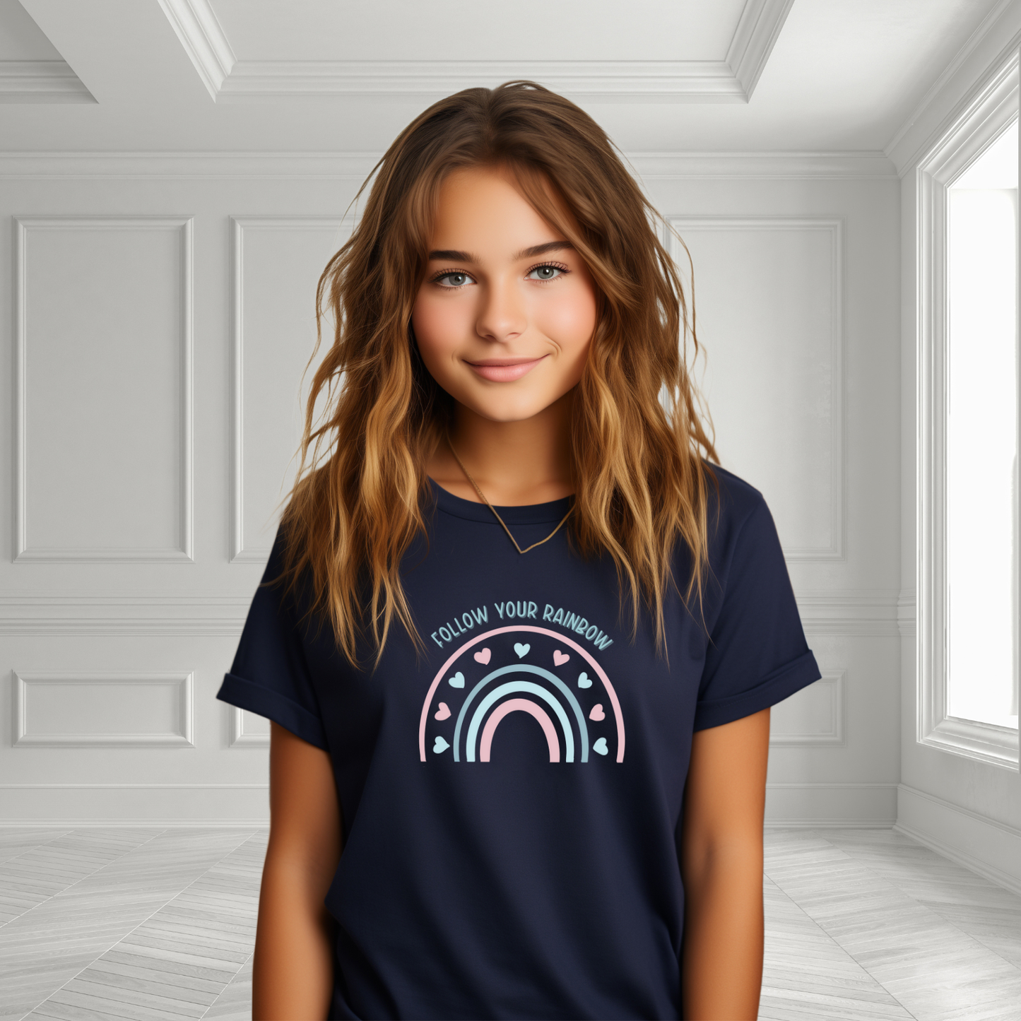 Follow Your Rainbow Kid's T-Shirt