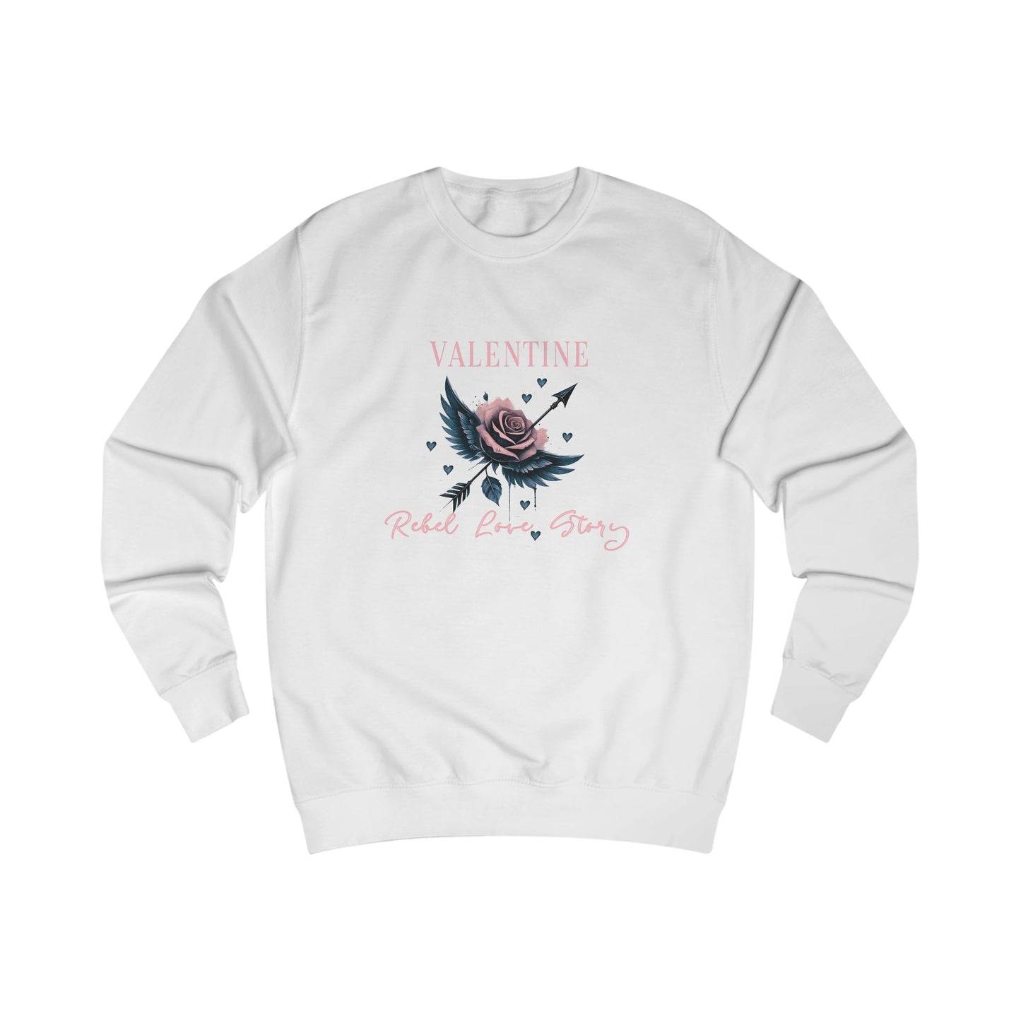 Valentine Rebel LoveCrewneck Sweatshirt