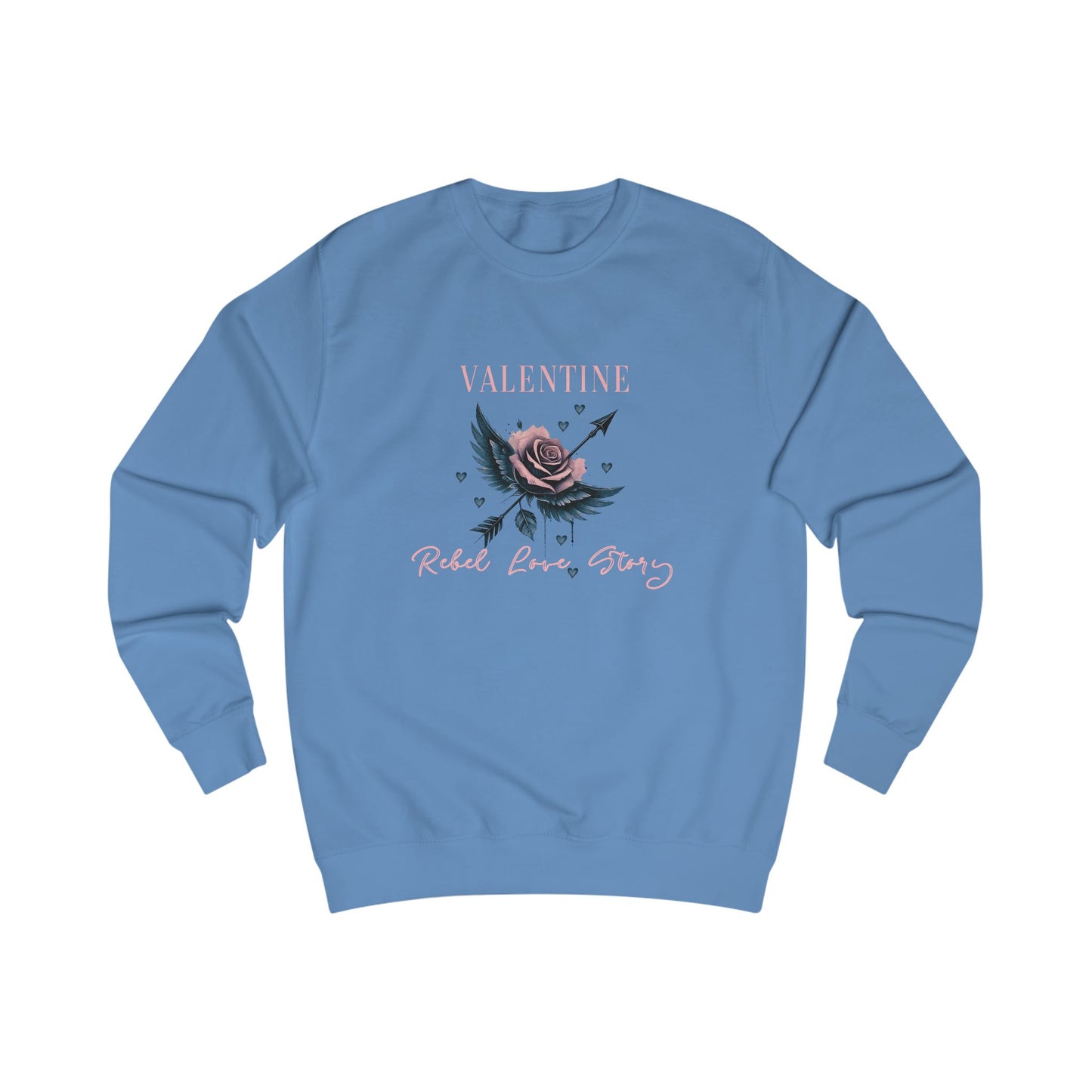 Valentine Rebel LoveCrewneck Sweatshirt