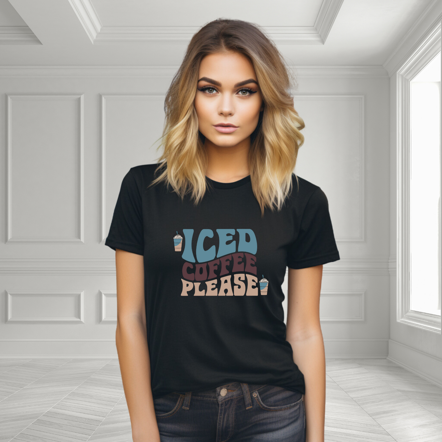 Iced Coffee Please T-Shirt