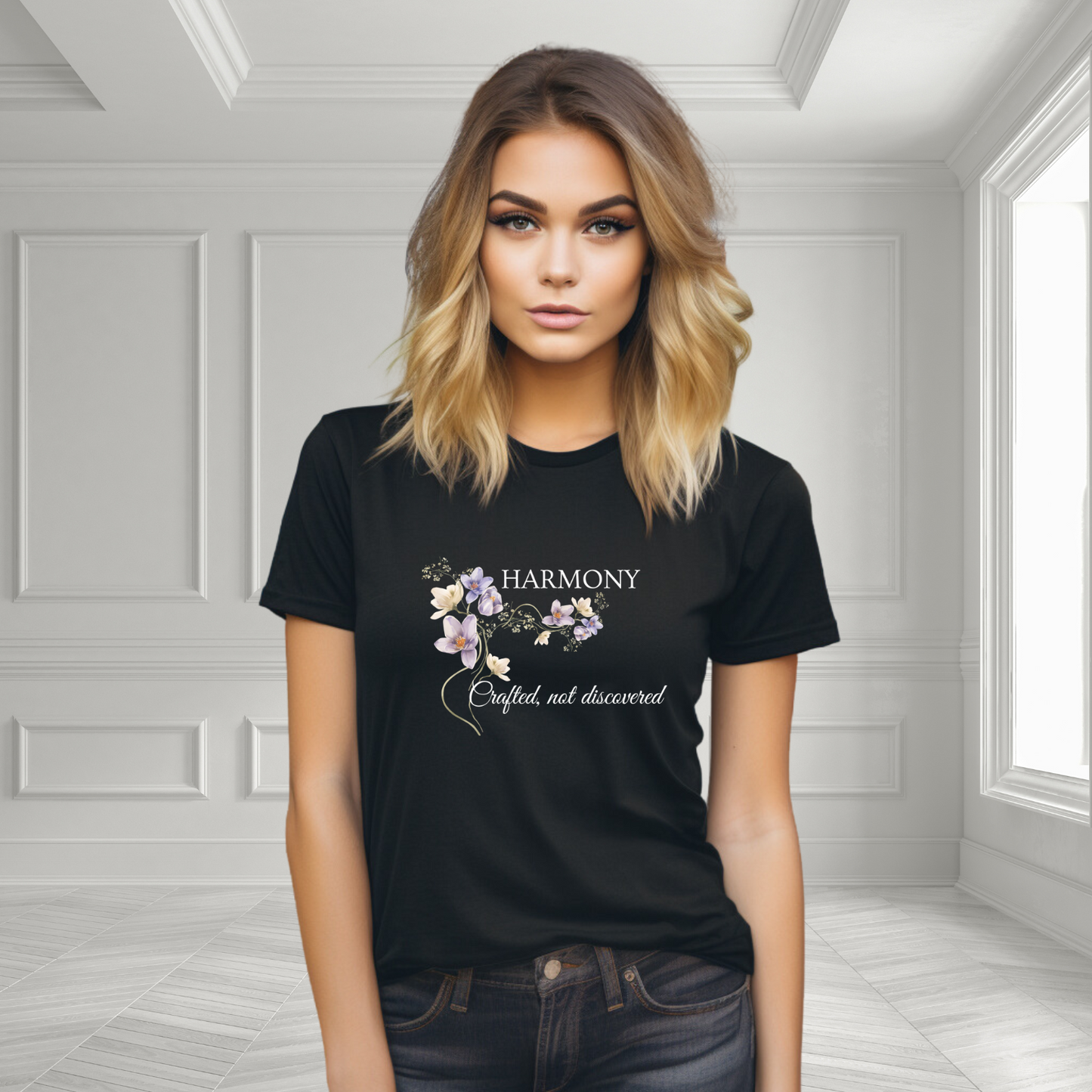 Harmony- Crafted, Not Discovered T-Shirt