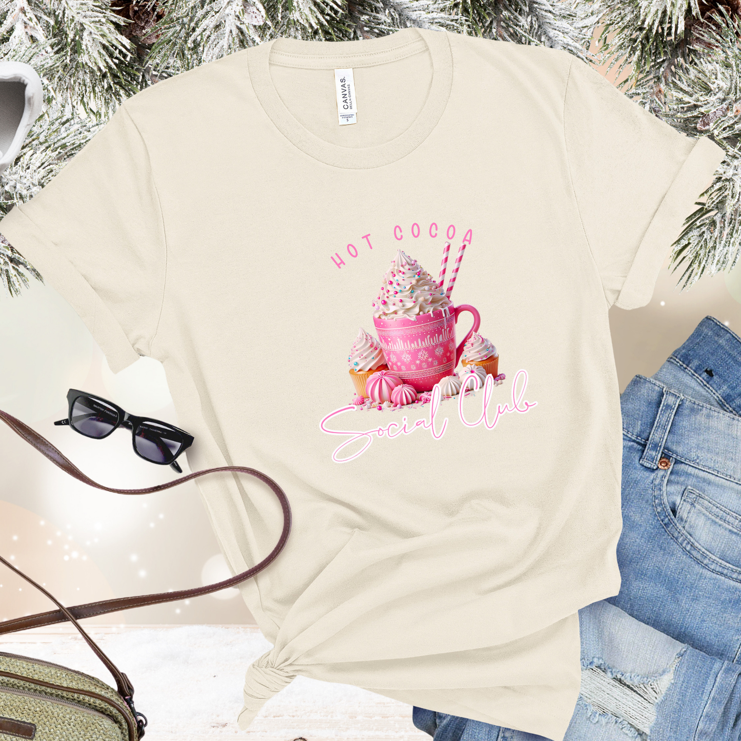 Hot Cocoa Social Club T‑Shirt
