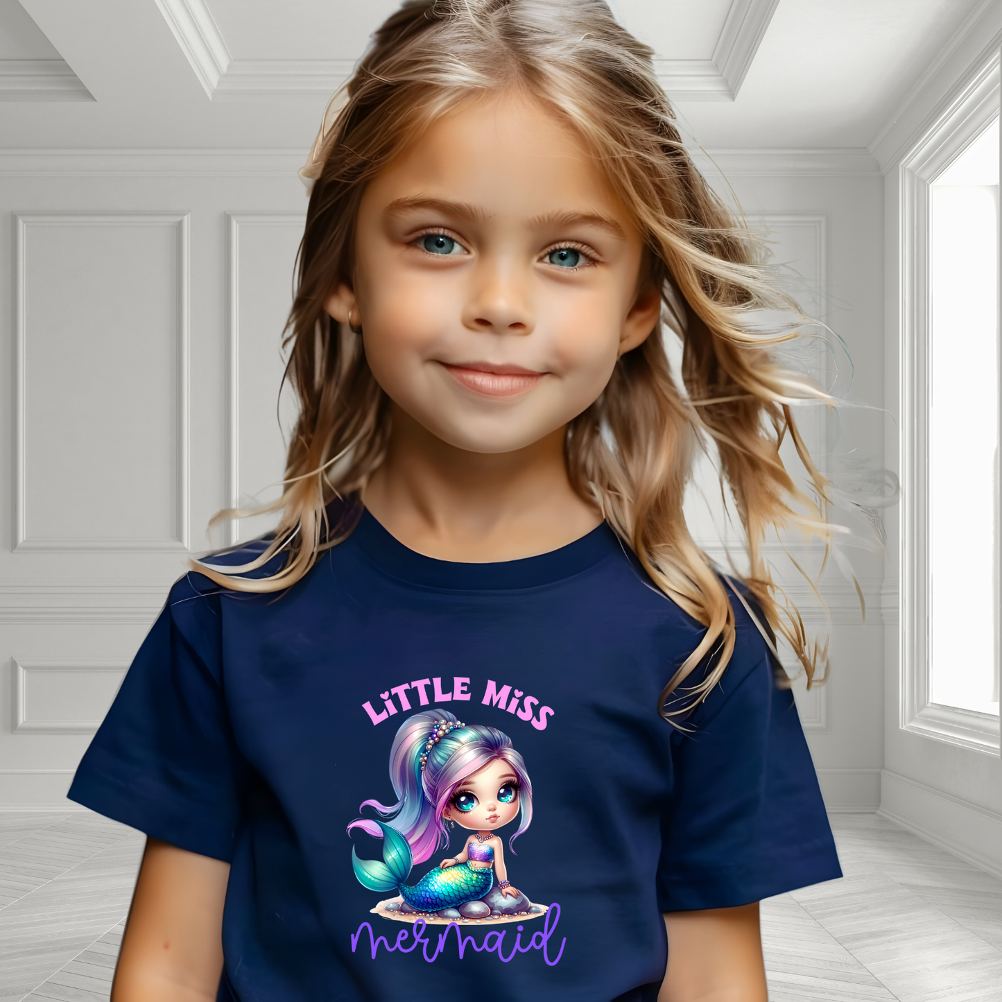 Little Miss Mermaid Kid's T-Shirt