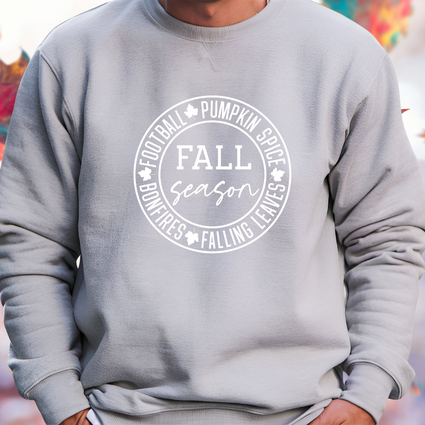 Fall Season Crewneck Sweatshirt